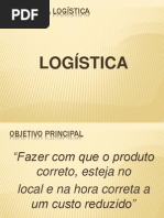 Origem da logística