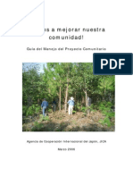 Guia Del Manejo de Proyecto Comunitario