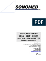 Sonomed 300 Series Manual