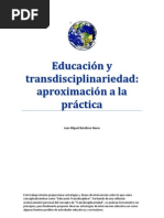 Educación y Transdisciplinariedad
