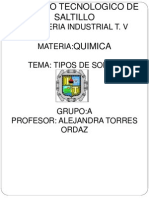 Quimica (Tipos de Solidos)