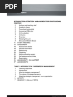 Strategic management