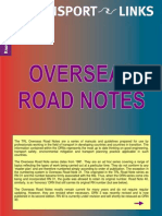 overseas road notes