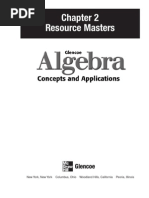 Download Glencoe Algebra chapter 2 by ozbydesign SN123643936 doc pdf