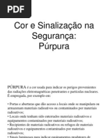 Cor e Sinalização na Segurança