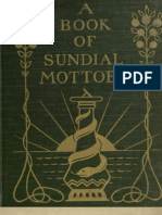 A book of sundial mottoes