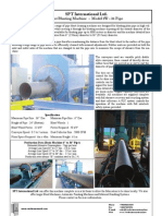 SPT Pipe Blasting Machine