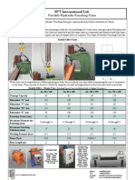 SPT Portable Punching Machine