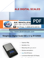 Wholesale Digital Scales: Presentation Title