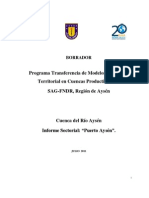 Informe Agroproductiva Sector Puerto Aysen