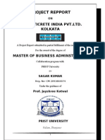 Project Report For MBA Student