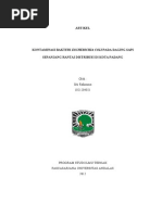 Download Kontaminasi Bakteri Escherichia Coli Pada Daging Sapi Sepanjang Rantai Distribusi Di Kota Padang Daging Sapi Salmon by Ela Sari SN123714107 doc pdf