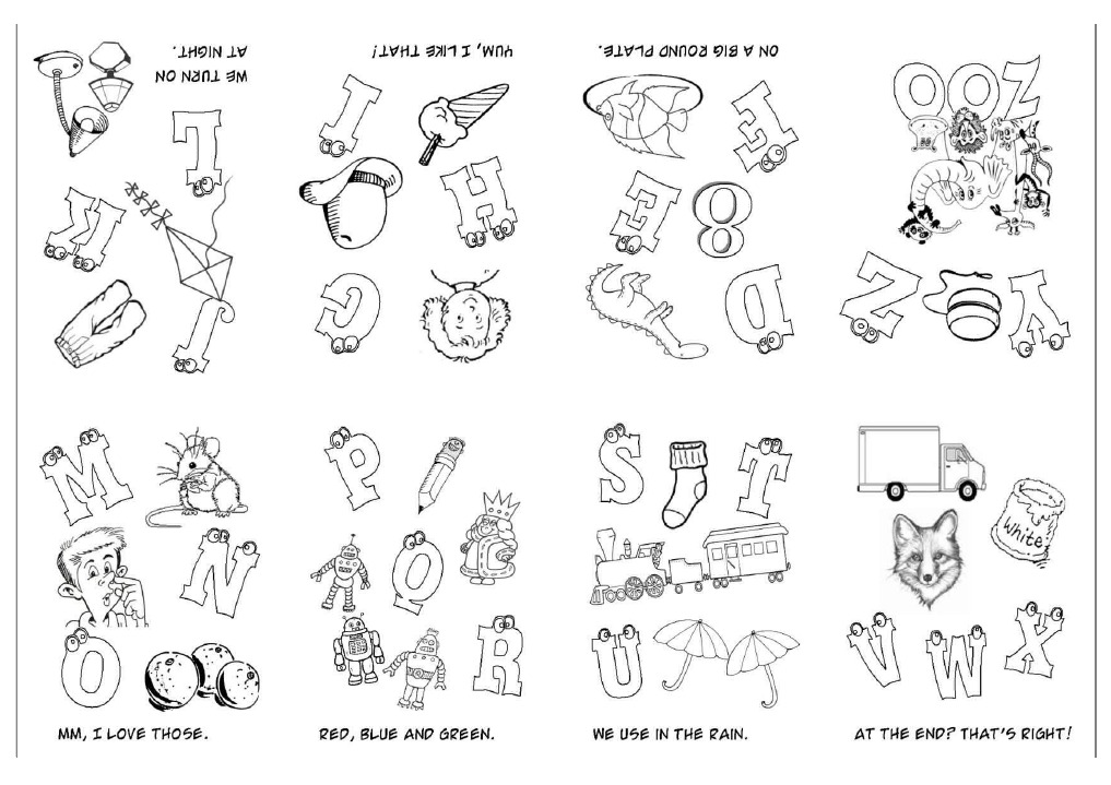 alphabet mini book