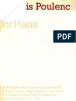 (SCORE) Poulenc - Suite Pour Piano