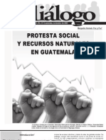 Diálogo 45: Protesta Social y Recursos Naturales en Guatemala