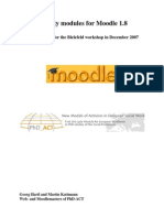 Moodle activity modules