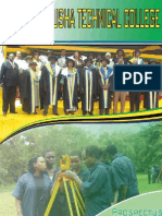 Arusha Technical College - Prospectus 2012/2013