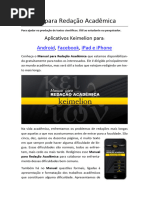 Manual para Redação Acadêmica