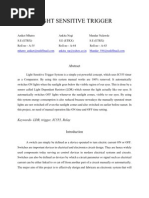 Download light sensitive trigger by Aditya Shridhar Kamat SN123751419 doc pdf