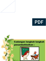 Langkah Penambahbaikan