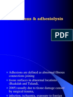Adhesiolysis