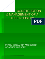 Design, Construction and Management of A Nursery