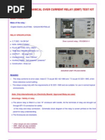 EM overcurrent relay