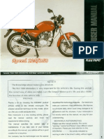 Manual Usuario Keeway Speed 125-150 CC (Idioma Ingles)