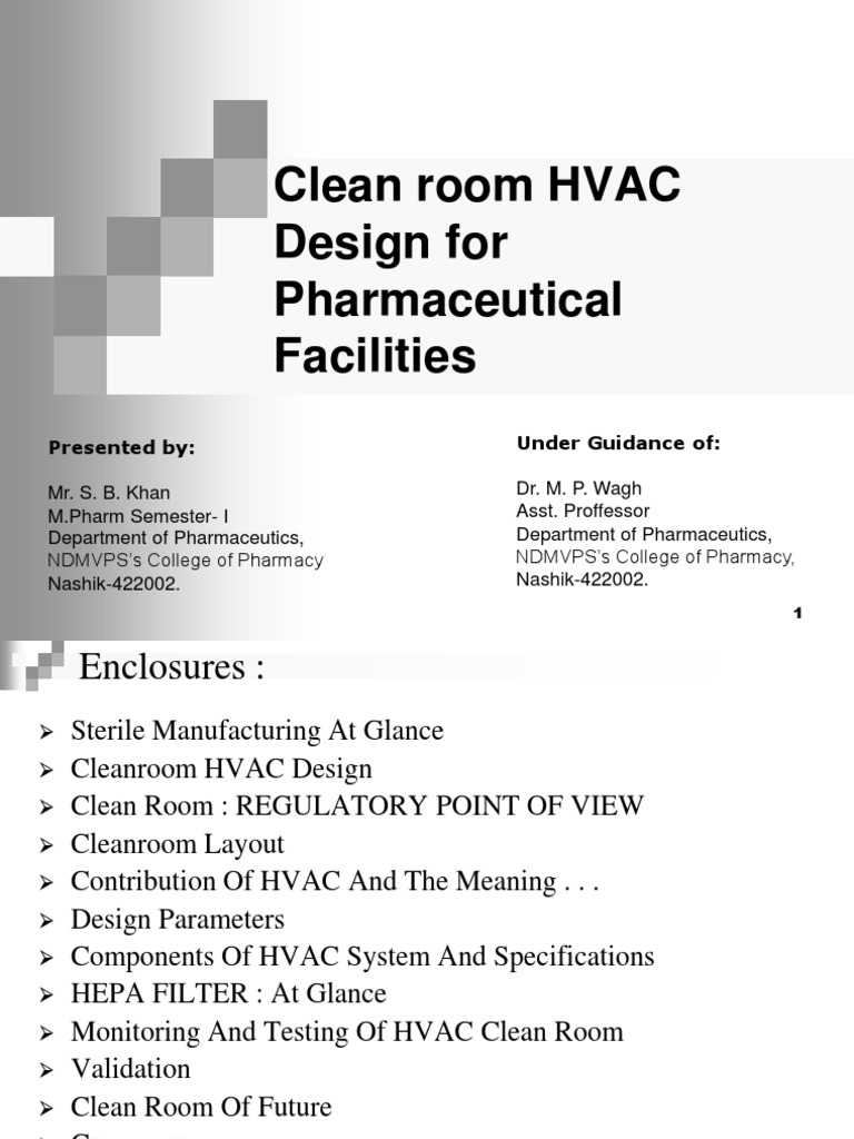 Clean ROOM HVAC Hvac Engineering