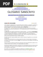 Glosario Sanscrito