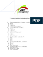 Forensic Medicine Multiple Choice Question Bank