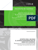 Documento de Coyuntura Nº 6 Fortalecimiento del SIDH