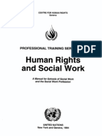 human rights and social work -Ifsw