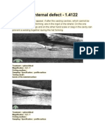 Cracks by Internal Defect