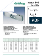 Celdas de Carga Modelo 140 Fp Es