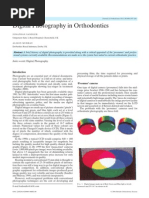 Digital Photography in Orthodontics