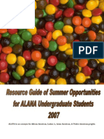 Summer Opportunities for Undergrads