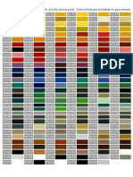 RAL Color Chart