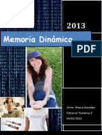memoria dinamica revista Bianca González