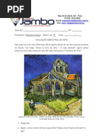 AVALIAÇÃO BIMESTRAL DE ARTE 3º ANO