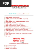 Dirty Slang Dictionary Overview | PDF | Fellatio | Sexual Intercourse