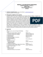Programa Derivados Diego Jara 2012-2