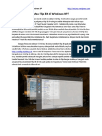 Mau Flip 3D Di Windows XP