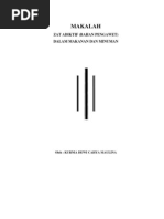 pengertian pengolahan makanan dengan suhu rendah Makalah Pengawetan Dan Pengolahan Bahan Makanan 16