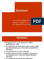 AEDS2.12 Quicksort