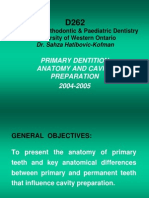 D262-Primary Dentition Anatomy.ppt