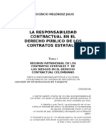 El Contrato Estatal de Obra Pública y de Concesión de Infraestructuras Del Transporte en Colombia Inocencio Melendez Julio