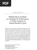 Download A Vector Analysis of Becketts Quad by Vasiliy  Poopkin SN123878885 doc pdf