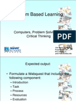 Problem Based Learning Web Quest1