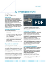 NSW Mine Safety Investigation Unit Information